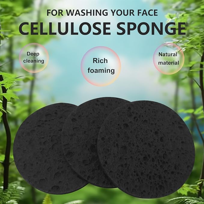 50-Count Large Compressed Facial Sponges - Image 6