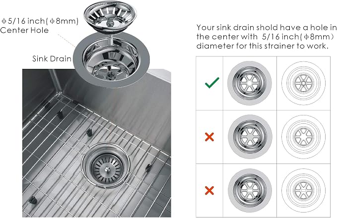 KANARY Kitchen Sink Basket Strainer Replacement - Image 6