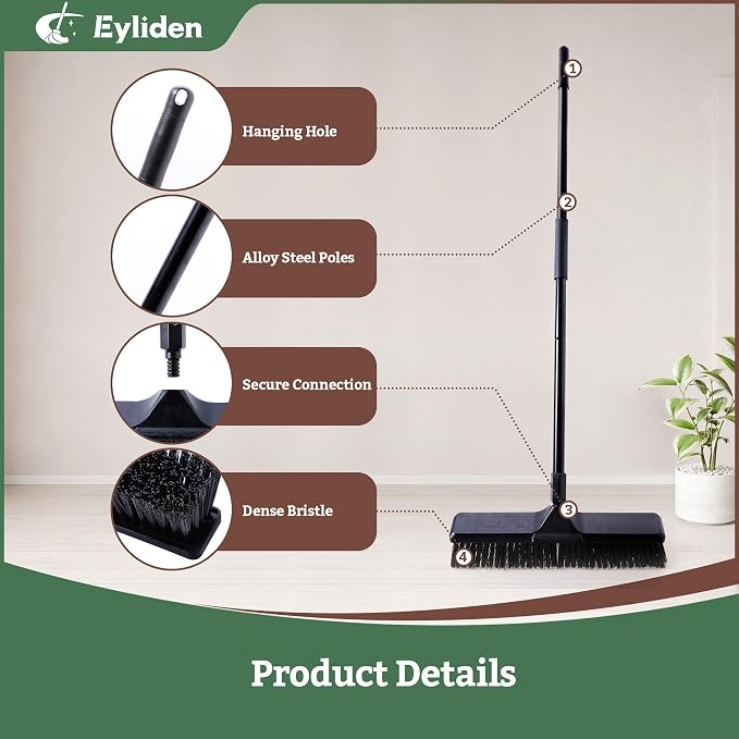 Eyliden Heavy Duty Push Broom 18" - Image 6
