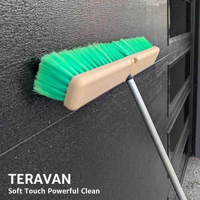 Teravan Green Flow Through Brush Head, 18-Inch Extra Soft Bristle Brush - Image 7