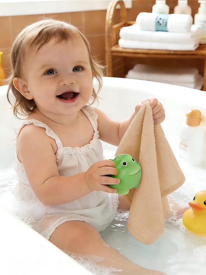 HIPHOP PANDA Baby Washcloths, Rayon Made from Bamboo - Image 9