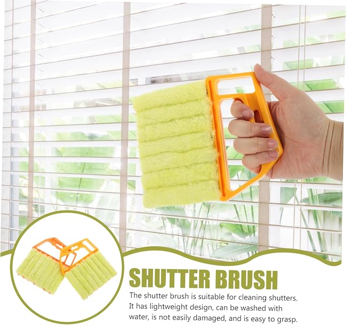 2Pcs Window Blinds Cleaning Brush Durable Handheld Cleaner - Image 6