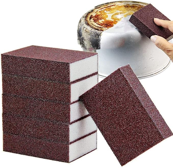 5 Pack Emery Magic Wipe Sponge, Nano Carborundum Sponge, Emery Sponge Brush by JCKHXG