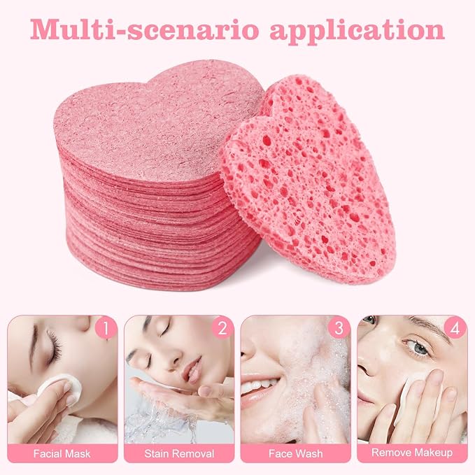 60-Count Compressed Facial Sponges - Image 6