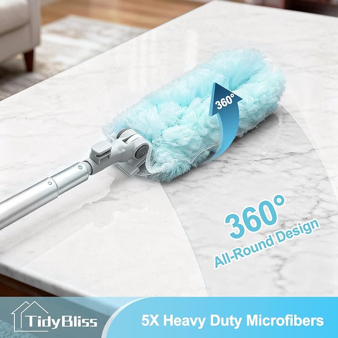 6 ft Extendable Dusters for Cleaning Compatible - Image 4