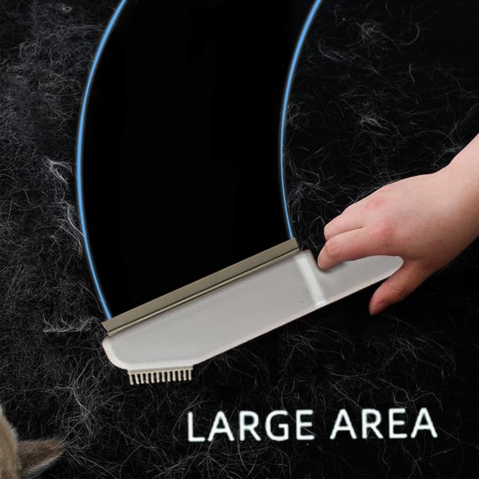 Pet Hair Removal Brush, Pet Hair Remover, 3 in 1 Mirror Cleaning Brush - Image 5