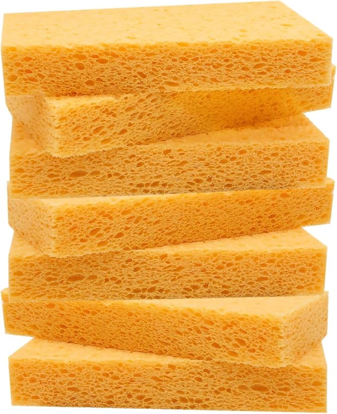 Large Cellulose Sponges, Kitchen Sponge by Mainlyrunmakeupsuppliers