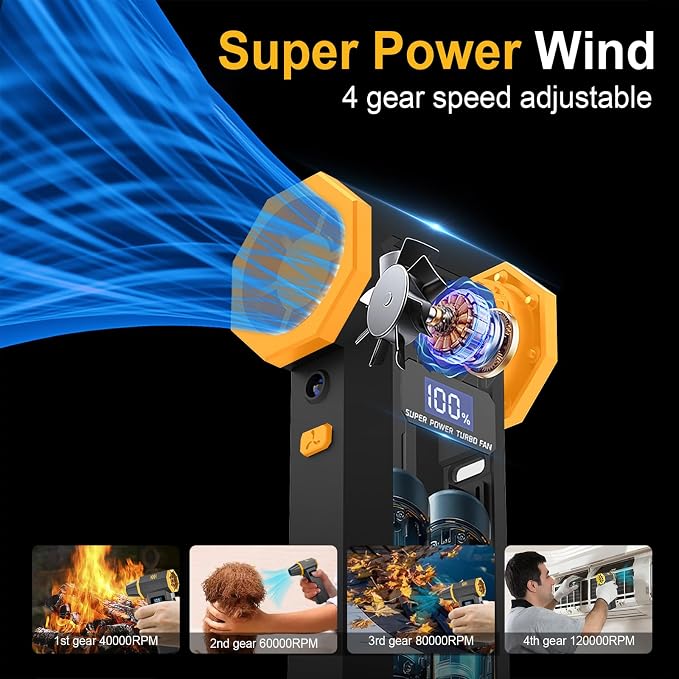 KKH Portable Electric Air Duster - Image 3