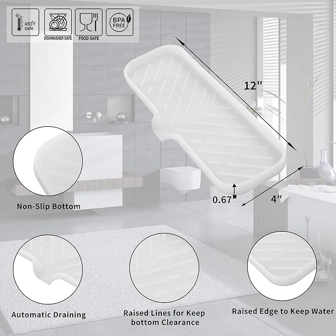Silicone Bathroom Soap Dishes - Image 2