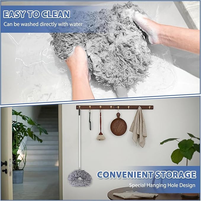 Washable Ceiling Fan Cleaner from 13 to 50 Inch Microfiber Duster - Image 7