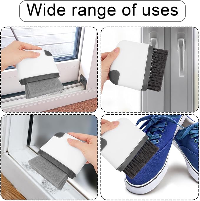 2pcs 2-in-1 Groove Cleaning Brush, 2025 Upgraded Crack Cleaner Tool Handheld - Image 6