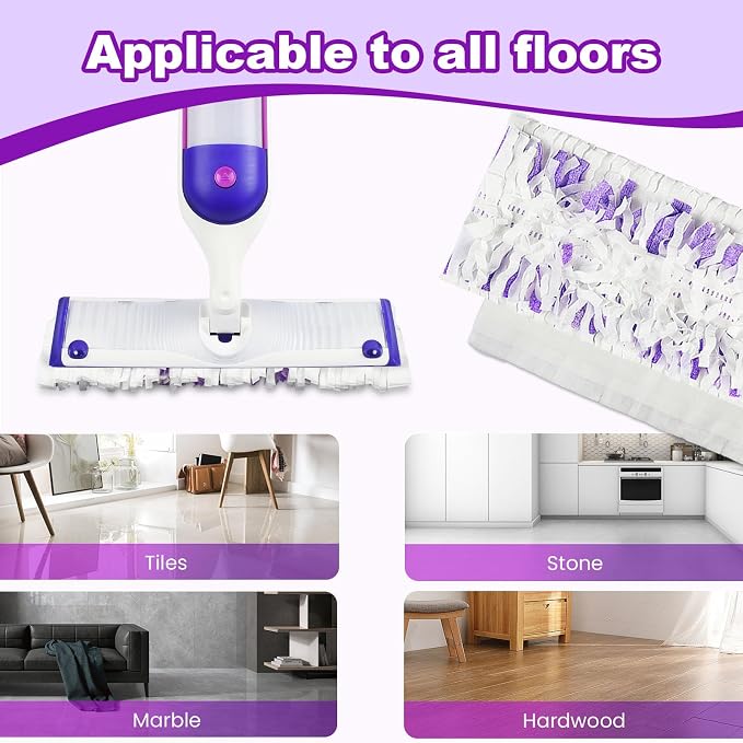 48 Pack PowerMop Refills Pads for Swiffer PowerMop Multi-Surface Mops and - Image 4