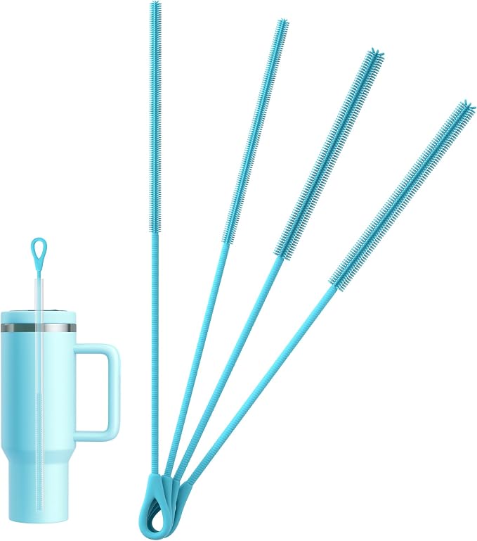 Silicone Straw Cleaner Brush by Unknown