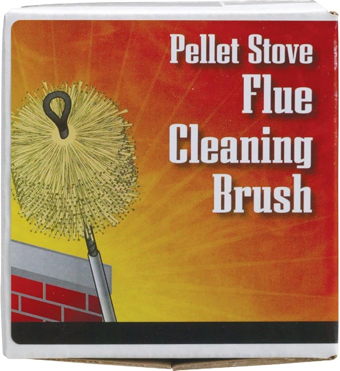 Meeco's Red Devil 84333 4" Round Fiberglass Pellet Stove Chimney Brush - Image 2