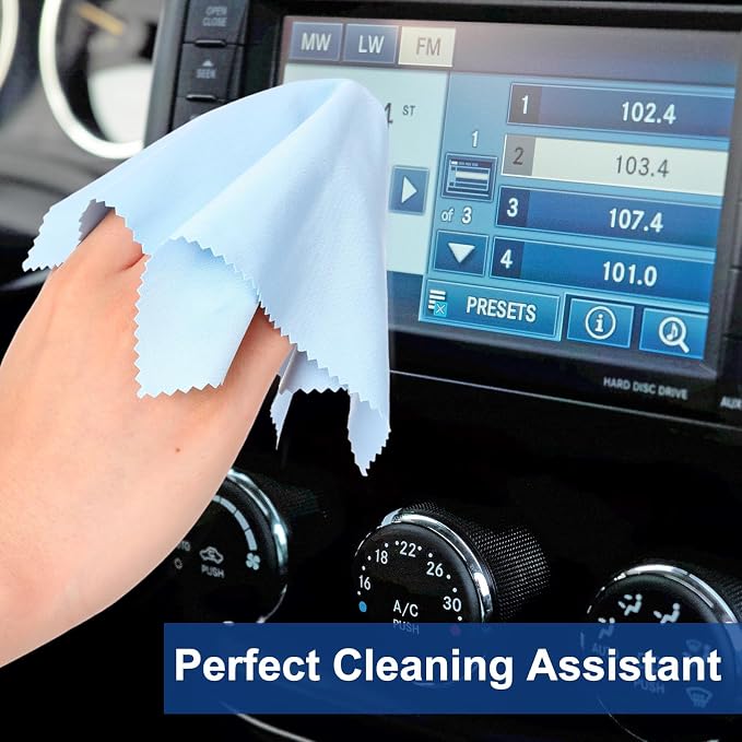 Frienda 50 Pcs Microfiber Cleaning Cloth - Image 6