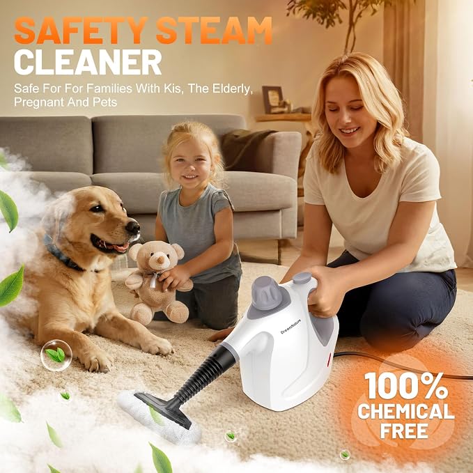 Multi-Surface Handheld Pressurized Steam Cleaner - Image 3