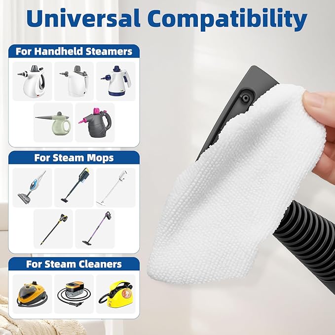 LOVECO 4 Pack Universal Microfiber Cloths - Image 3