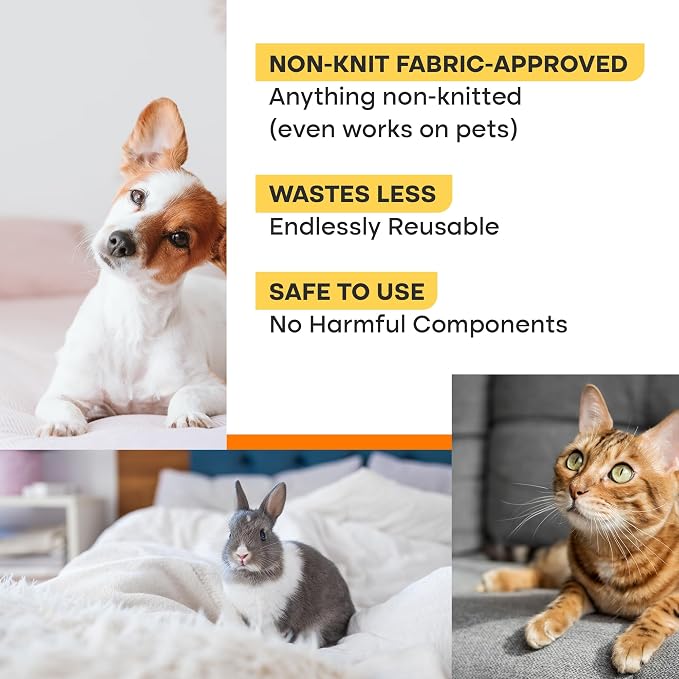 Pro Pet Hair Removal Tool – Dog & Cat Hair Scraper - Image 3