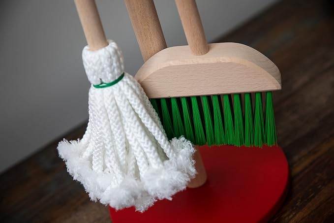 JustForKids Wooden Detachable Kids Cleaning Set - Image 9