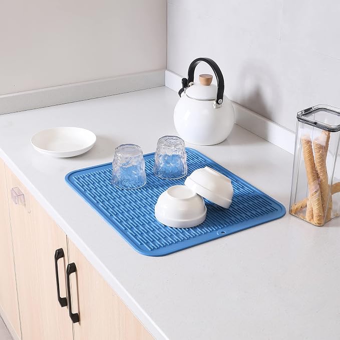 Silicone Dish Drying Mat for Multiple Usage, Easy clean, Eco-friendly, - Image 5