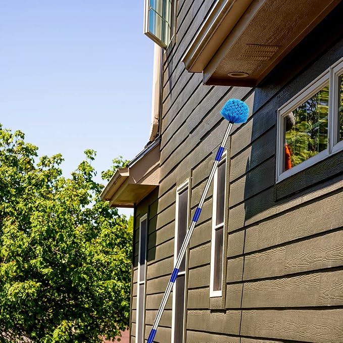 Cobweb Duster with Extension Pole, 8 FT Long Duster - Image 8