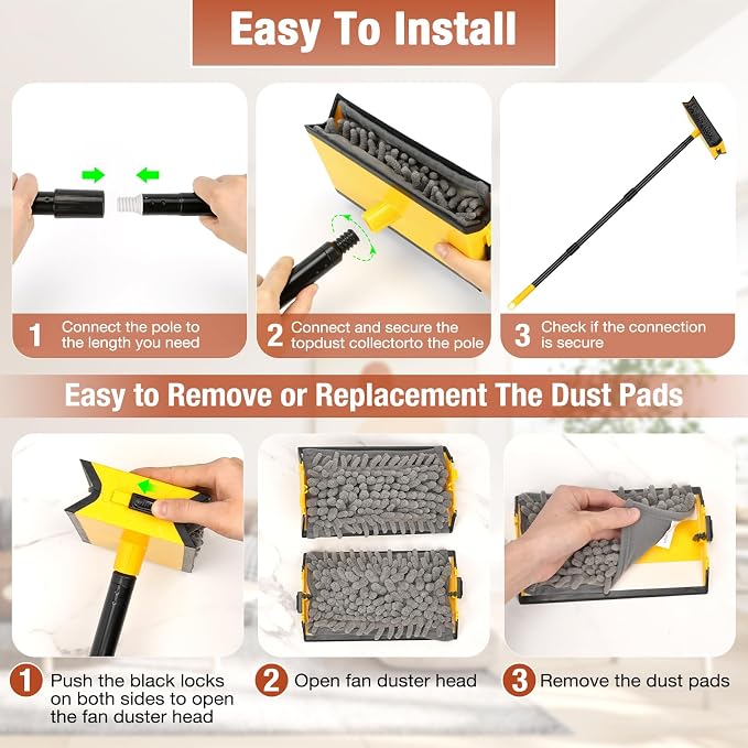 Ceiling Fan Cleaner Duster - Image 7