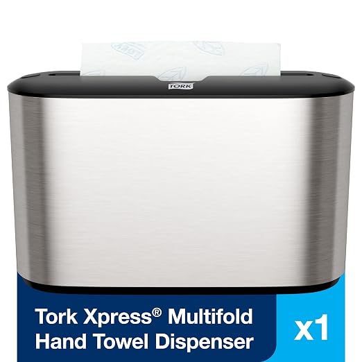Tork Xpress Paper Towel Dispenser and Tork Extra Soft Multifold Hand Towels - Image 3
