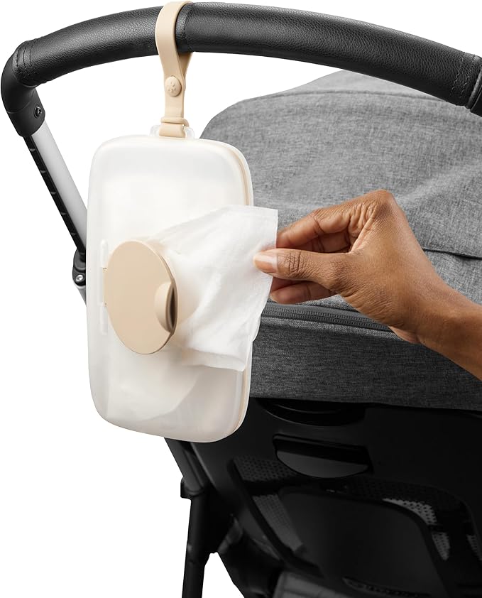 Skip Hop Baby Wipes Dispenser Case, Holds Up to 40 Wipes, Grab & Go Travel Wipe - Image 5
