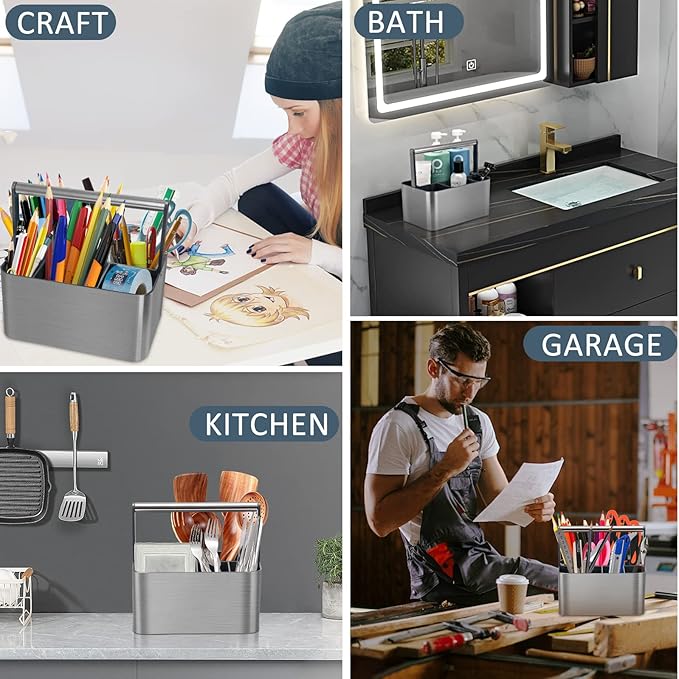 Portable Shower Caddy Dorm: Compact Bathroom Caddy Organizer - Image 6