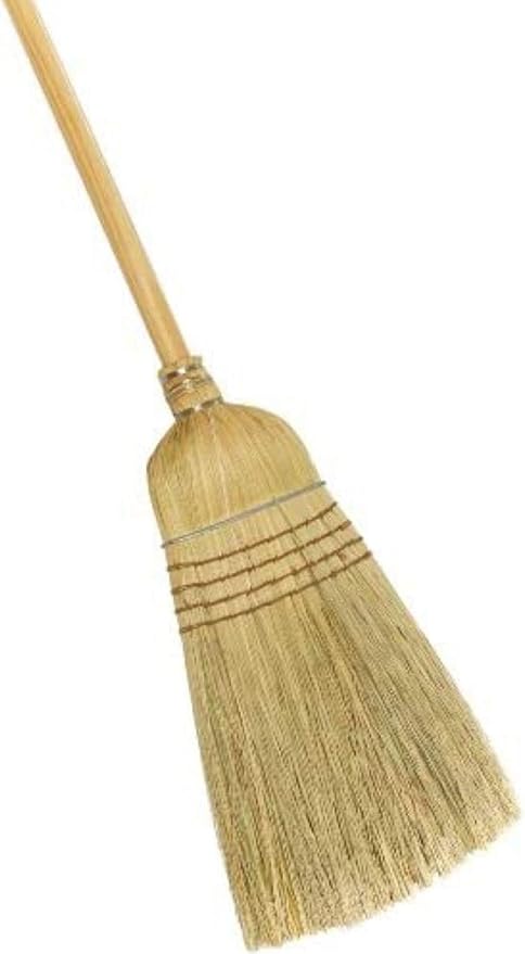 Weiler 44008 Corn Fiber Heavy-Duty Wire Banded Warehouse Broom - Image 2