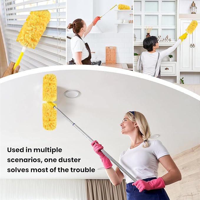 Heavy Duty Duster Refills, Unscented Disposable Dusters Kit - Image 6
