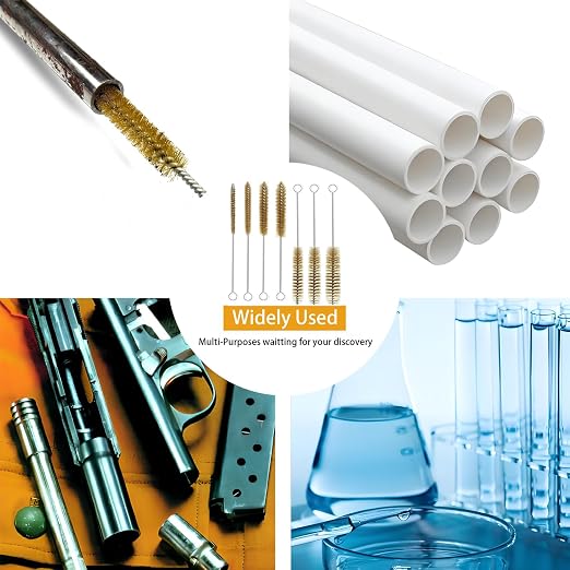 6pcs Brass Tube Pipe Cleaners Brush Set - Image 4