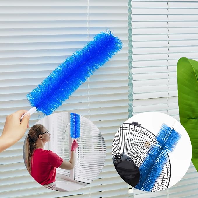 Fan Cleaner Brush，Fan Brush Cobweb Duster Microfiber Duster Ideal - Image 4