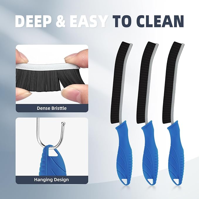 Hard Bristle Crevice Cleaning Brush - Image 3