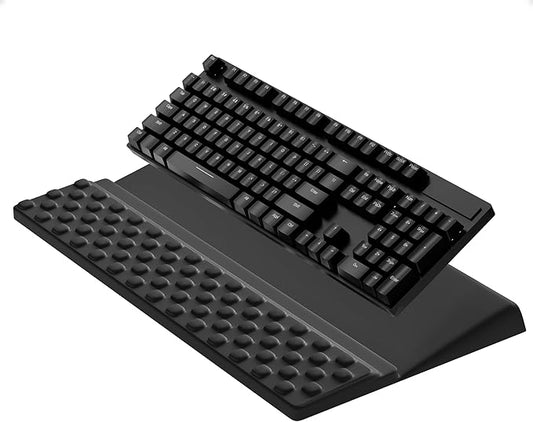 Ospelelf Keyboard Stand with Wrist Rest, Comfy Ergonomic Keyboard Riser Holder by OspelelfOfficeSupplies