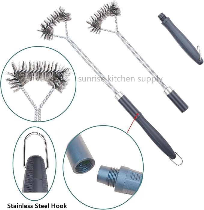 SUNRISE Fryer Brush with Long Handle - Image 7