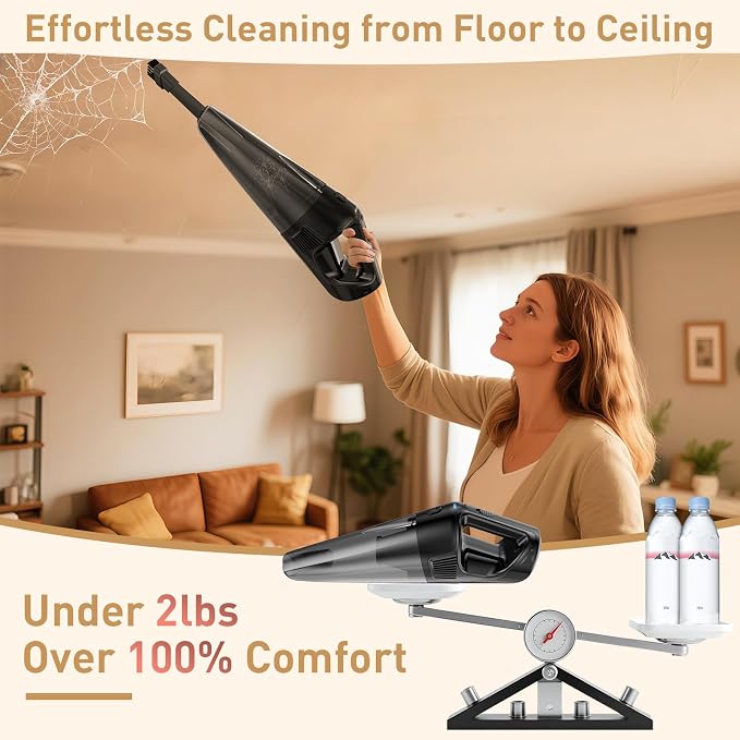 Handheld Vacuum Cordless Rechargeable - Image 6