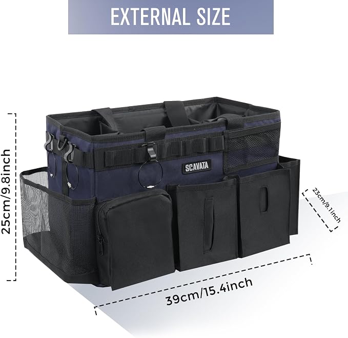 Wearable Cleaning Caddy Bag, Cleaning Caddy Supplies Organizer - Image 5