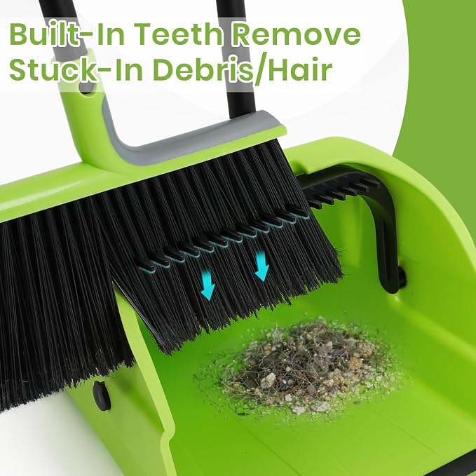 Jumbo Commercial Broom and Dustpan Set - Image 4