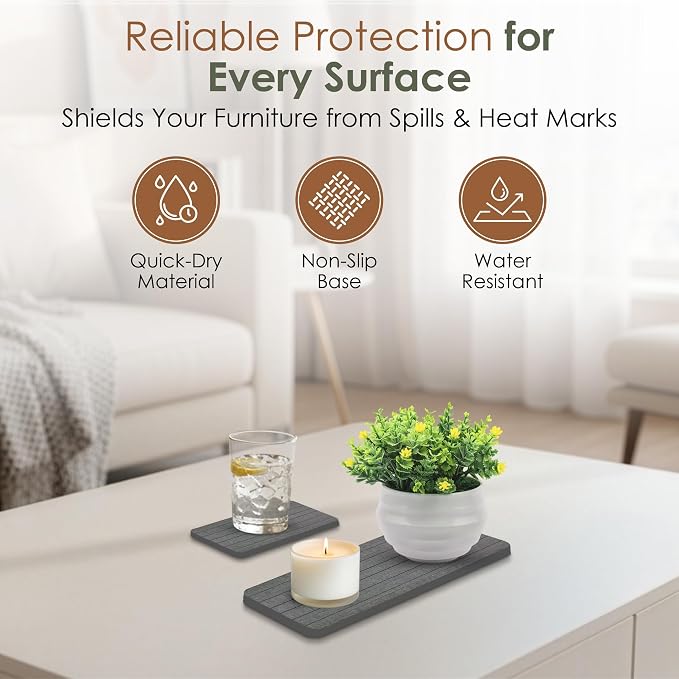 3-Pack Large Stone Kitchen Dish Drying Mat - Image 7