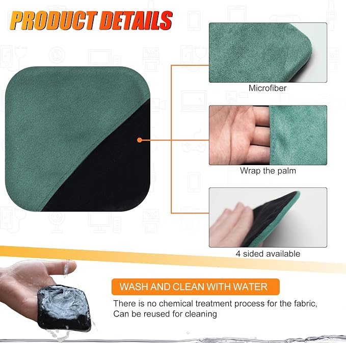 SuperKaKa Car Screen Cleaner- Vehicle Touchscreen Microfiber Cleaning Cloth - Image 4