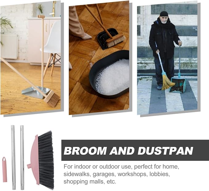 Handle Broom for Efficient Sweeping Angle Design for Indoor and Outdoor - Image 5