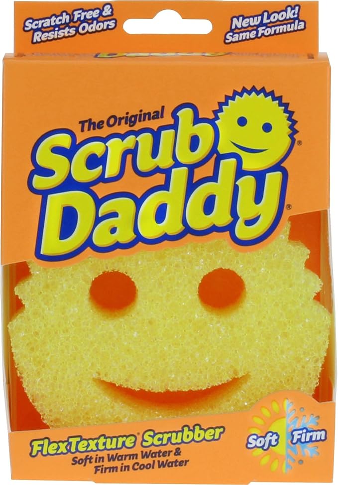 Scrub Daddy SCBSDPDQ Scrub Sponge Yellow by ScrubDaddy