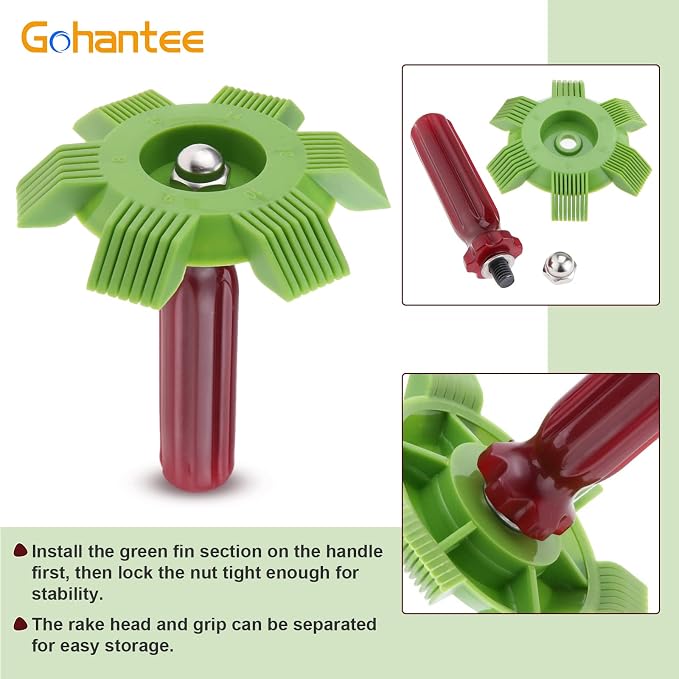 Fin Straightener Comb Air Conditioner Fin Comb Radiator Condenser AC Cleaner - Image 2