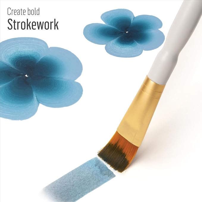FolkArt Plaid Nylon Brush Set, 50559 Brown - Image 5
