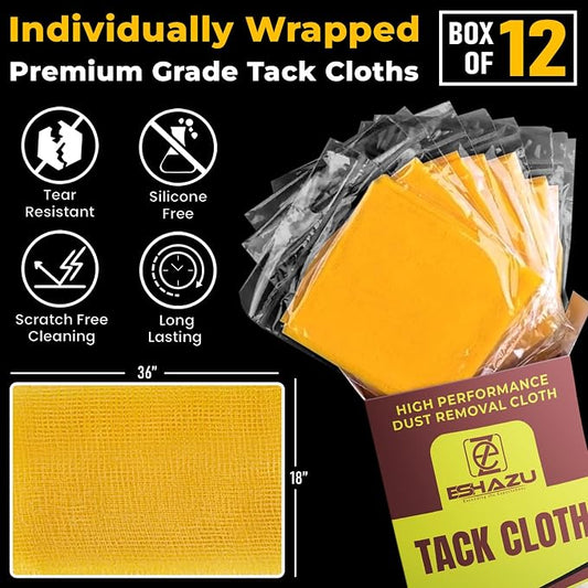 Eshazu Premium Tack Cloth – Professional Grade Dust and Particle Remover - Image 2