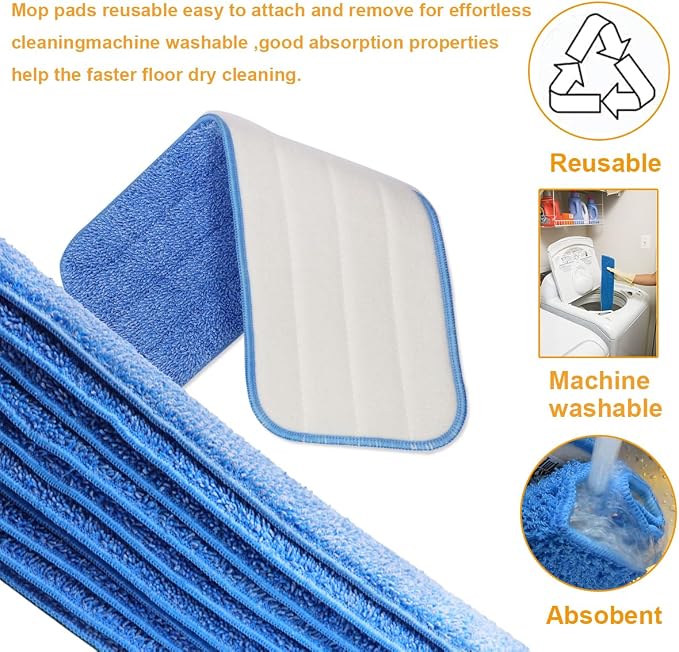 10 Pack Spray Mop Replacement Pads - Image 5