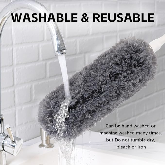 Reusable Microfiber Duster Refills Compatible - Image 4