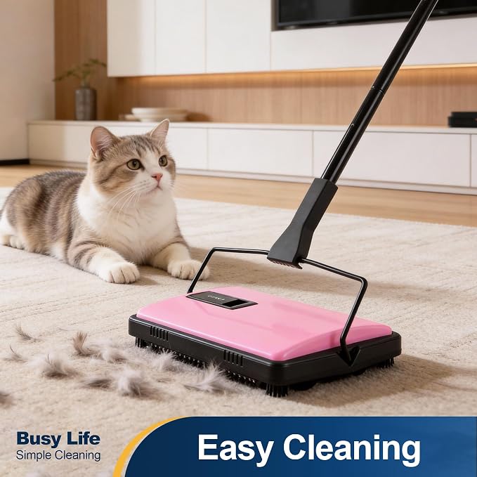 Yocada Manual Carpet Sweeper Cleaner Household Sweeper - Image 8