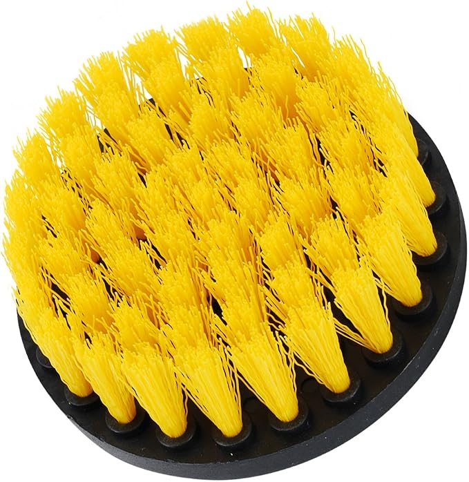 HIFROM 2 PCS, Soft and Medium Drill Brush Power Scrubbing Brush Drill Attachment - Image 2
